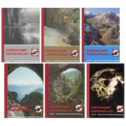 Salzburger Höhlenbuch Band 1-6 + Planbeilagen
