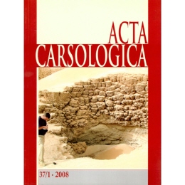 ACTA Carsologica Journal 2008 - Band 37/1